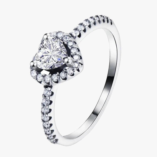 Voguue Silver Elegance Bridal Ring - Voguue Oficial