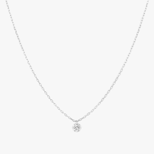 Voguue Elegance: Silver Zircon Necklace - Voguue Oficial