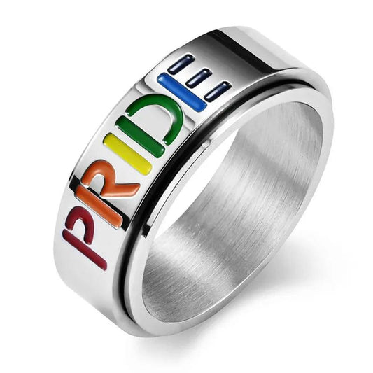 Voguue Prism Spinner Pride Ring - Voguue Oficial